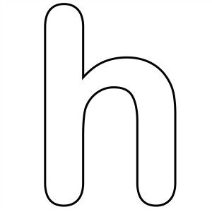 Letter h coloring pages lettering alphabet printable alphabet letters lettering