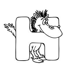 Top free printable letter h coloring pages online