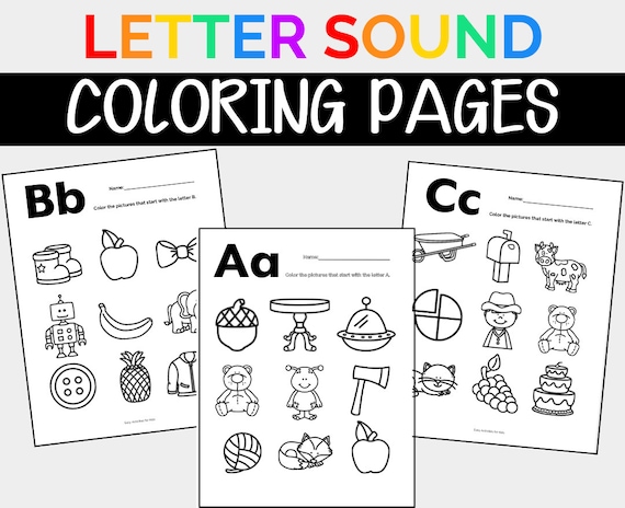 Letter sound coloring pages phonics printable coloring pages for kids abc printable letters coloring pages for preschool kindergarten