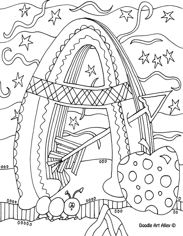 Letter coloring pages