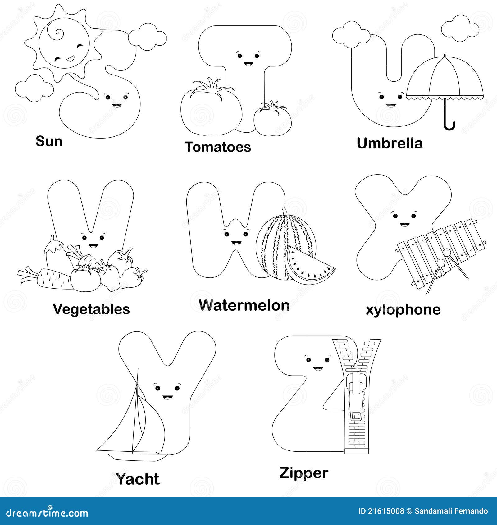 Alphabet coloring stock illustrations â alphabet coloring stock illustrations vectors clipart