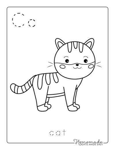 Free printable alphabet coloring pages for kids