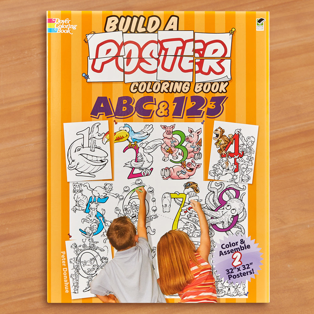 Build a poster coloring book â abc by peter donahue â to the nines manitowish waters