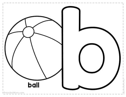 Alphabet coloring pages