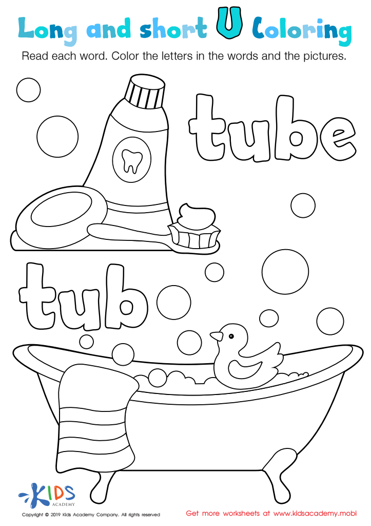 Nd grade phonics coloring pages â free printables