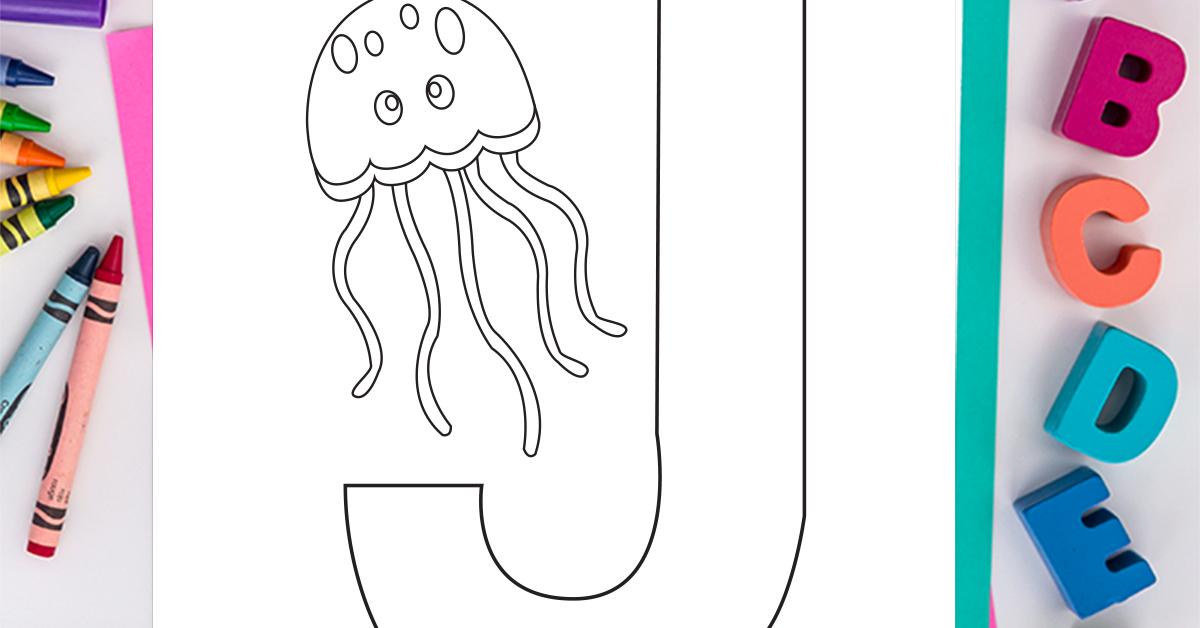 Letter j coloring page free alphabet coloring page kids activities blog