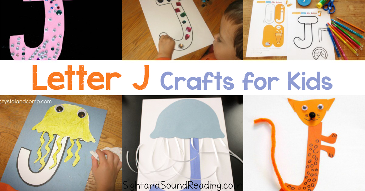 Letter j crafts mrs karles sight and sound reading