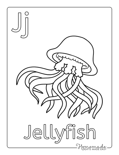 Free printable alphabet coloring pages for kids