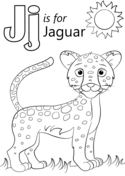 Letter j coloring pages free coloring pages