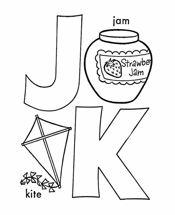 Abc alphabet coloring sheet