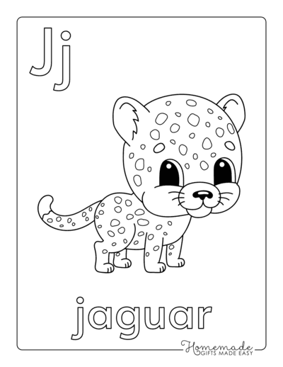 Free printable alphabet coloring pages for kids