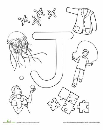 J is for worksheet education letter j alphabet preschool preschool letters