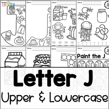 Letter j worksheets