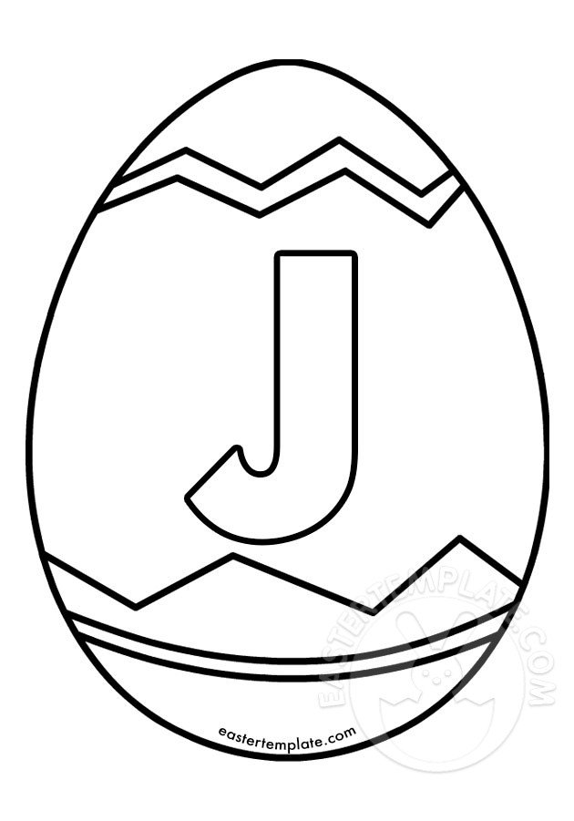 Letter j easter egg