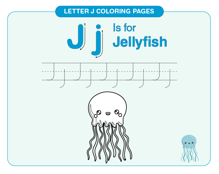 Letter j coloring pages download free printables for kids