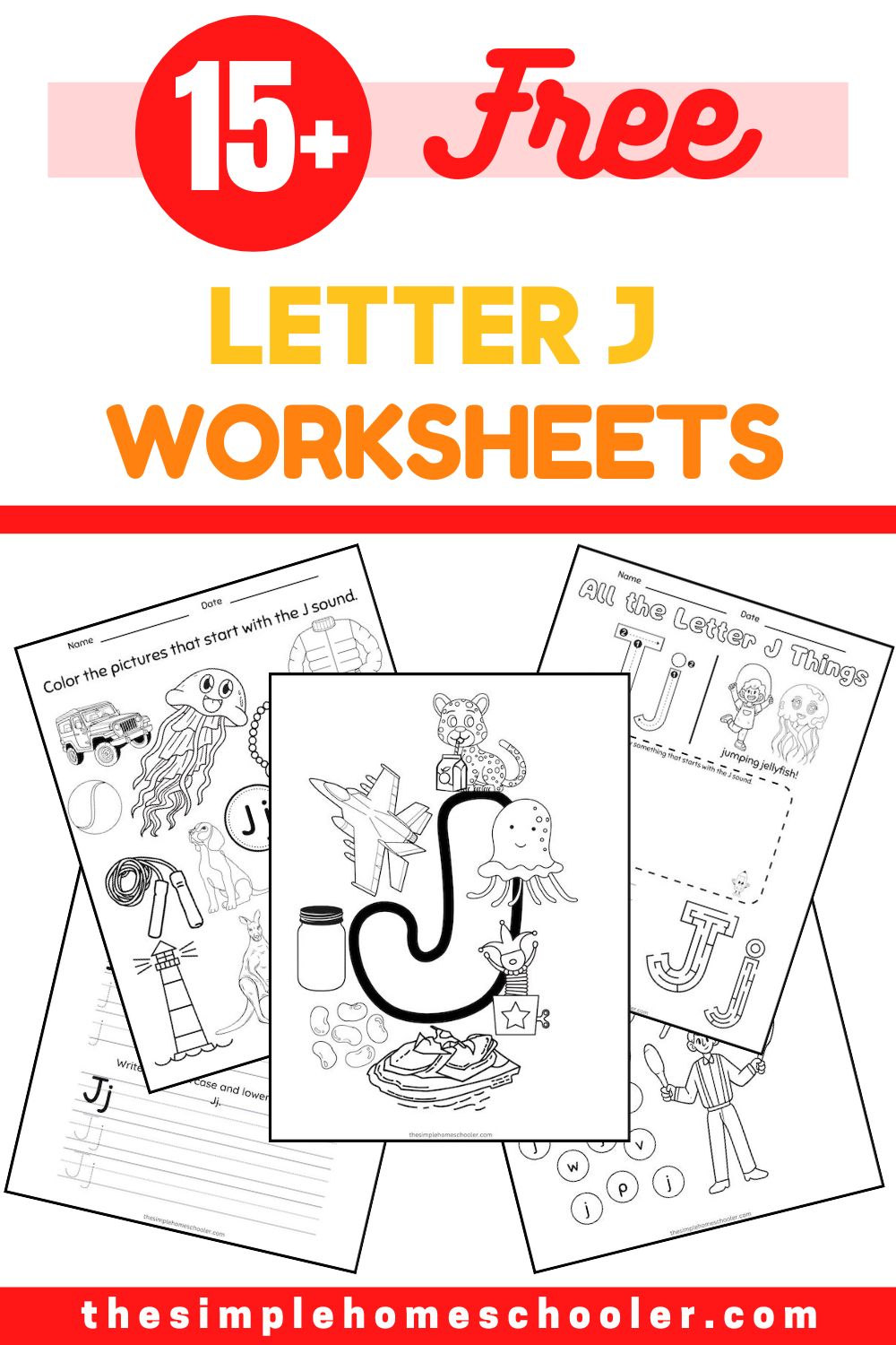 Letter j worksheets fun printable