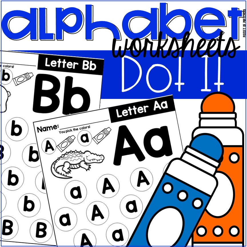 Alphabet a to z letter dot it