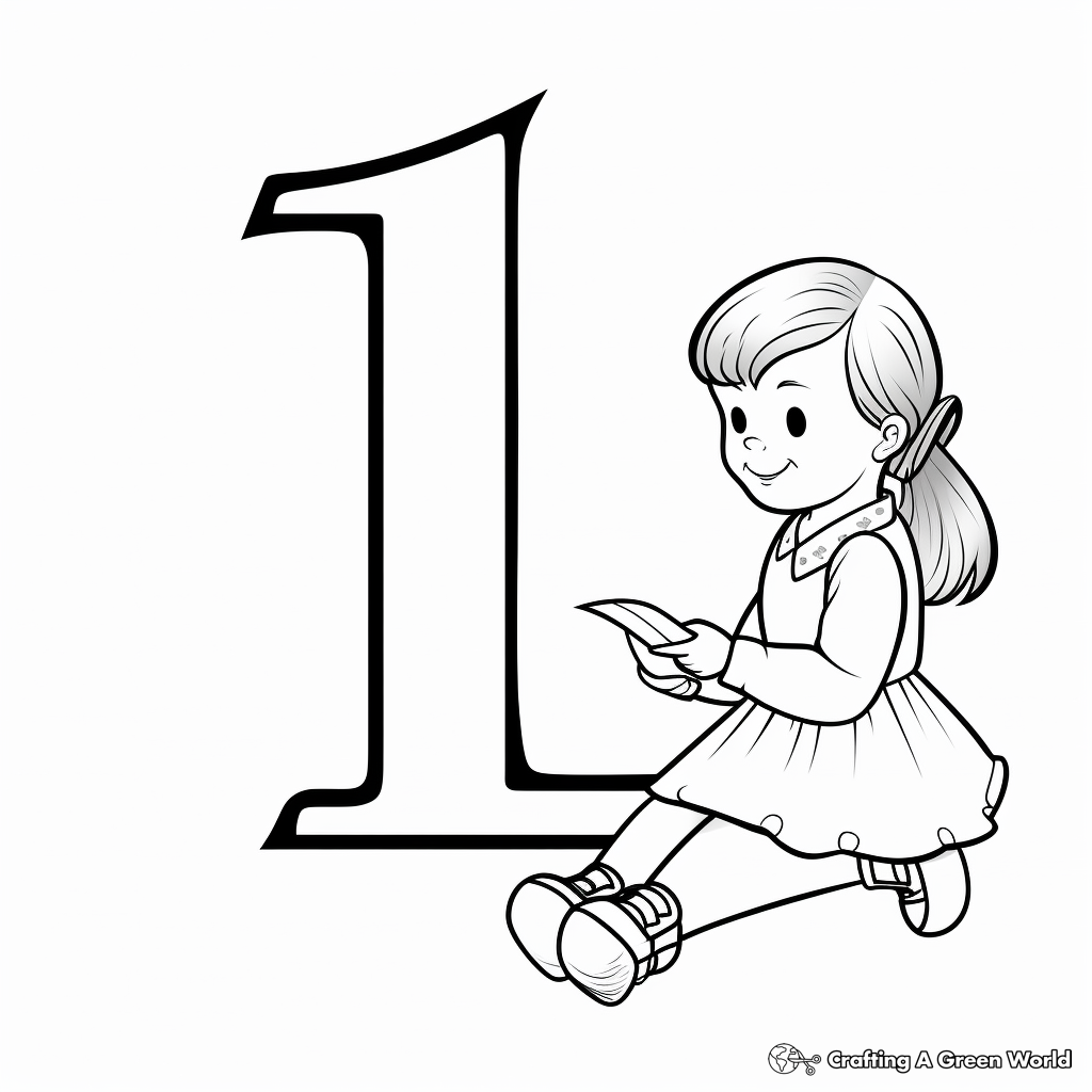 Letter l coloring pages