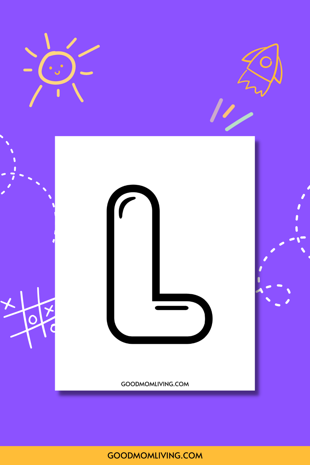 Bubble letter l free printables and how to draw