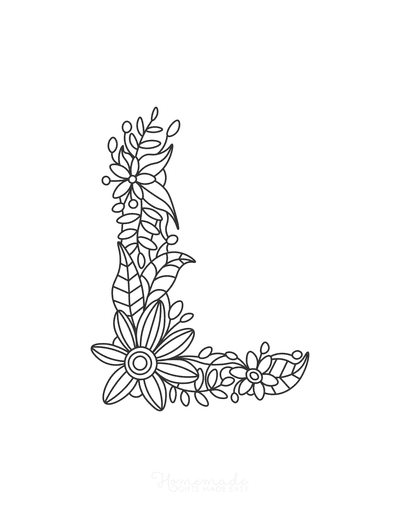 Free printable alphabet coloring pages for kids