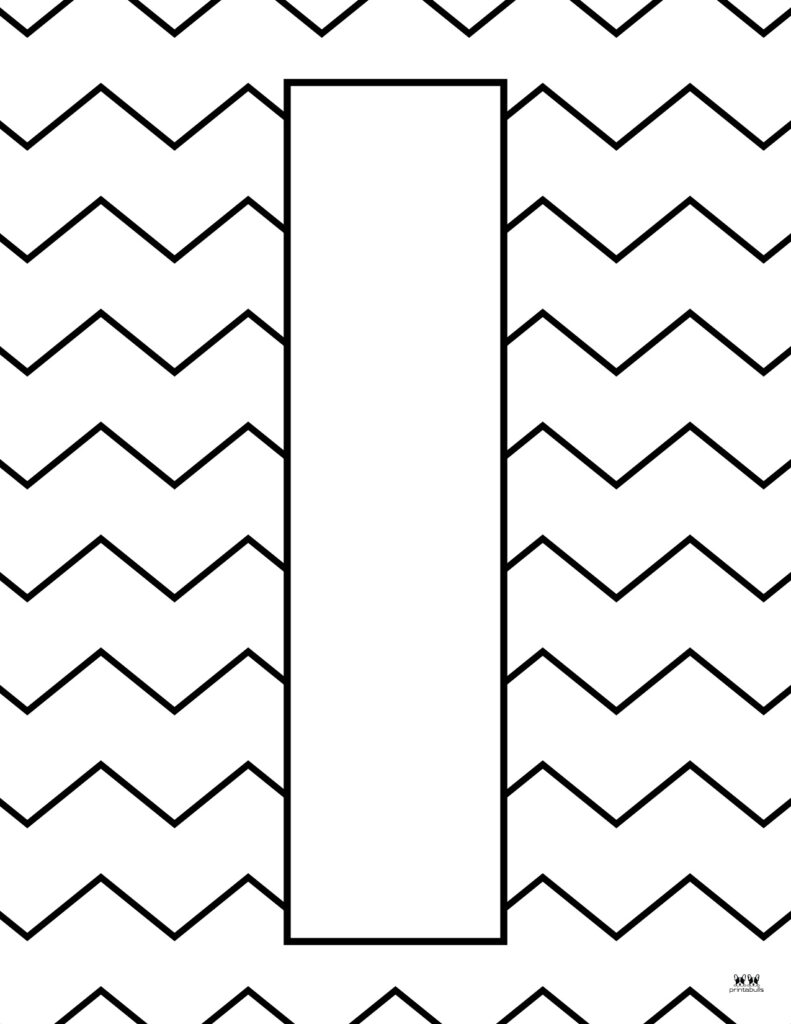 Letter l coloring pages