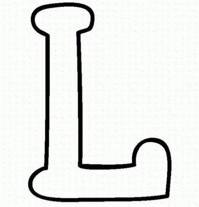 Inspiration picture of letter l coloring pages