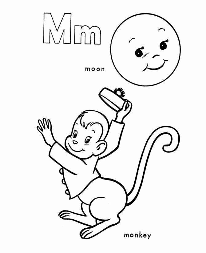 Abc alphabet coloring sheets