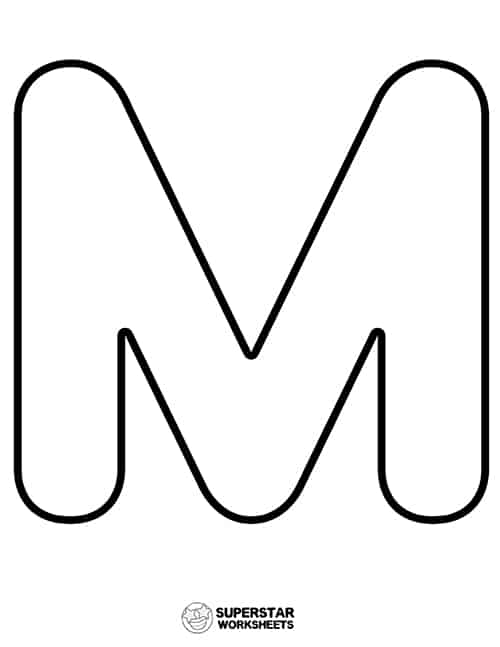 Letter m worksheets