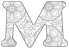 Abc coloring pages free alphabet letter colouring sheets â diy projects patterns monograms designs templates