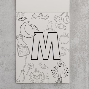 Letter m coloring