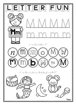 Letter m by mrs edgar tpt