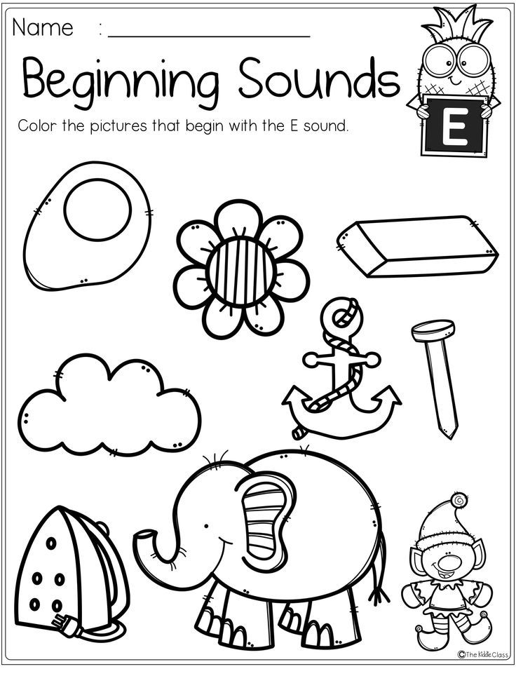 Alphabet beginning sounds printables fichas fonãticas hojas de trabajo jardãn de infancia actividades de letras