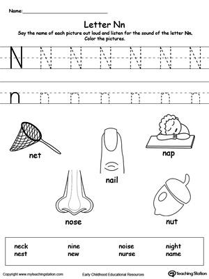 Free words starting with letter n