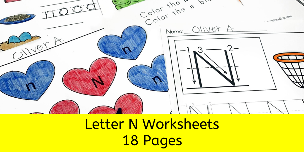 Free beginning sound n worksheets