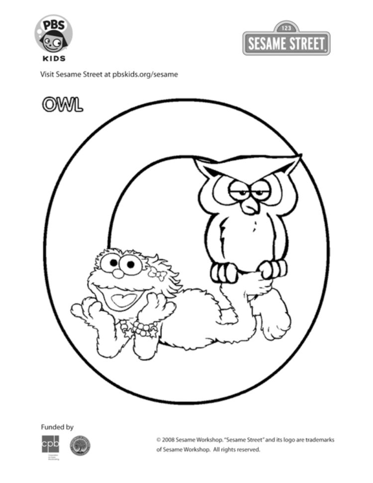 The letter o coloring page kids coloringâ kids for parents