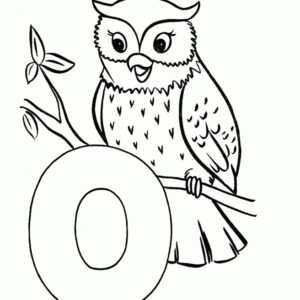 Letter o coloring pages printable for free download