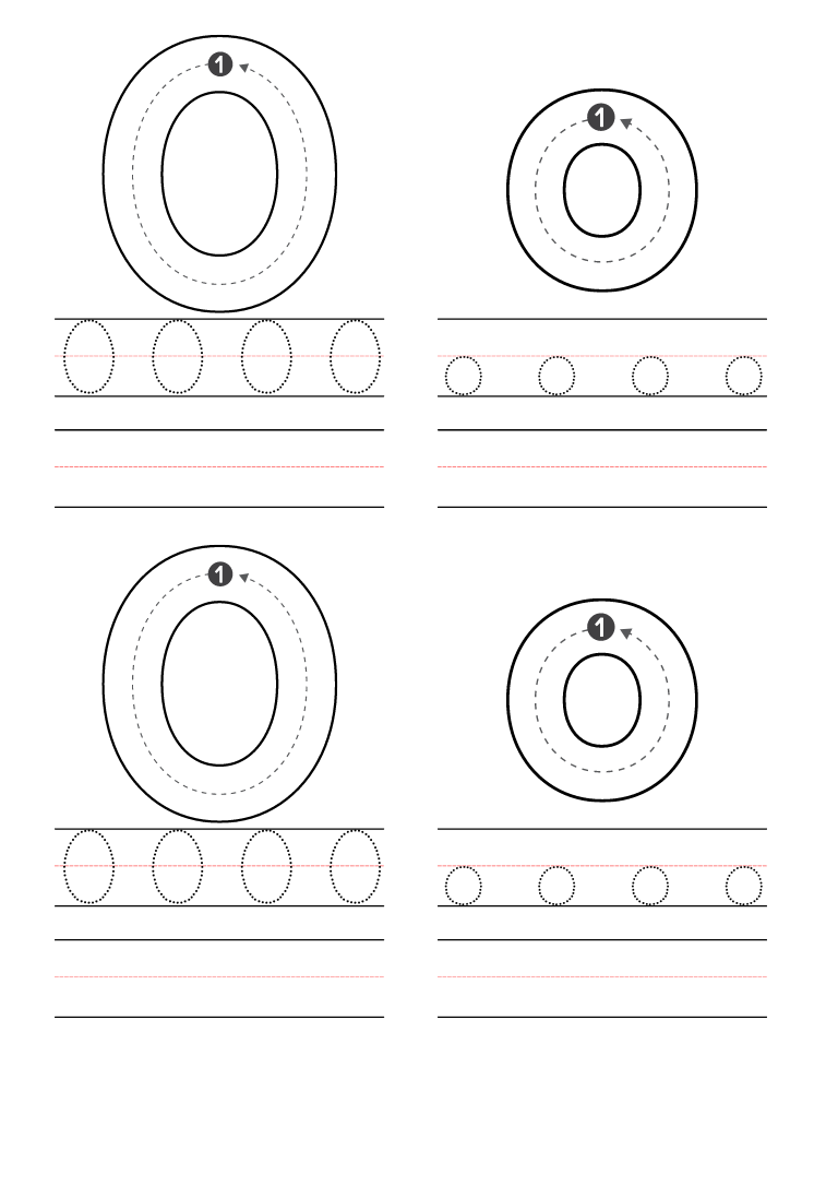 Free letter o coloring pages printable pdf