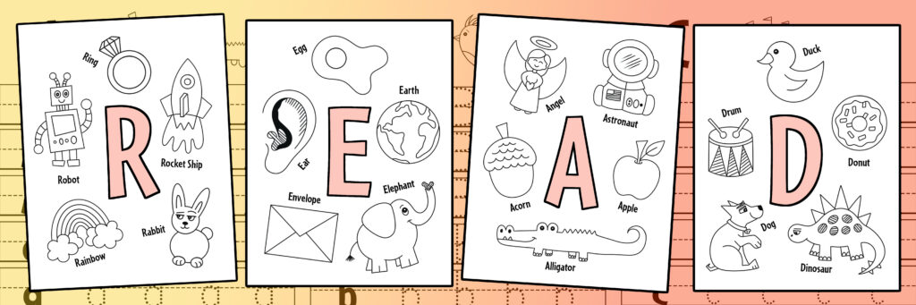 Free alphabet worksheets for preschool â the hollydog blog