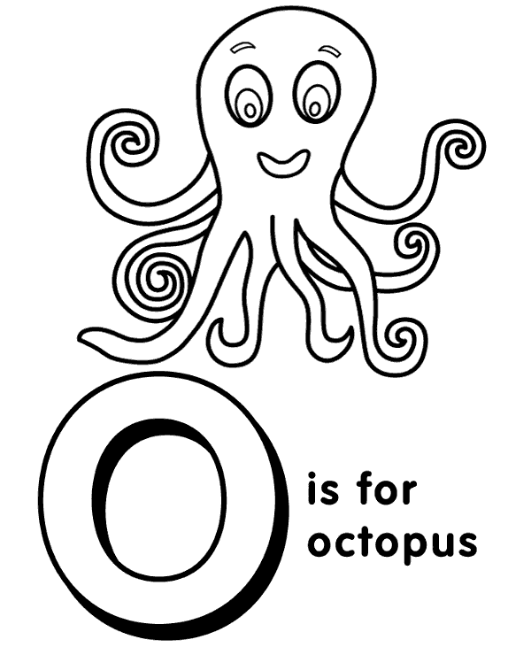 O for octopus