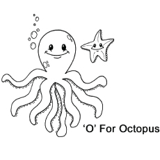 Top letter o coloring pages toddlers will love to color