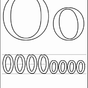 Letter o coloring pages printable for free download