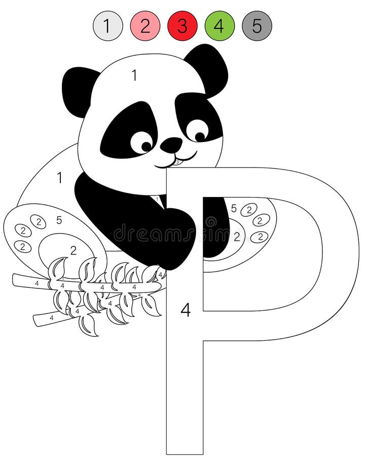 Animal alphabet p coloring page stock illustrations â animal alphabet p coloring page stock illustrations vectors clipart