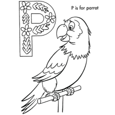 Top free printable letter p coloring pages online