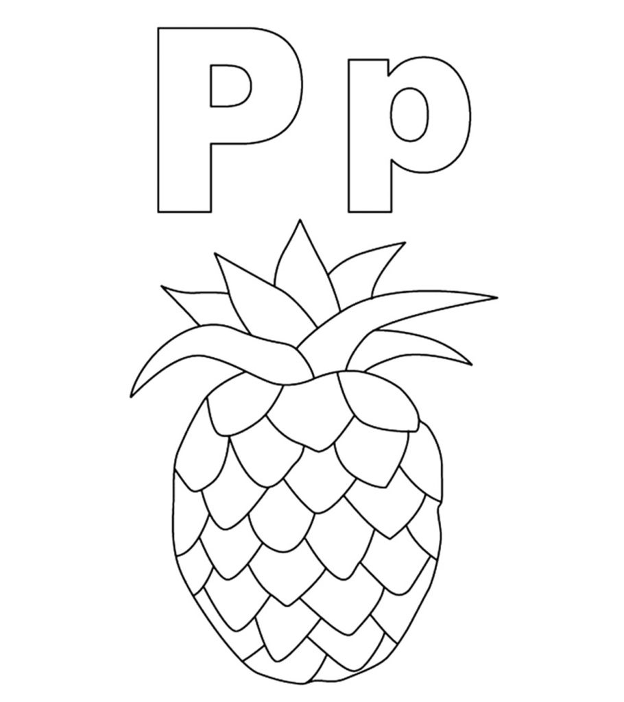 Top free printable letter p coloring pages online