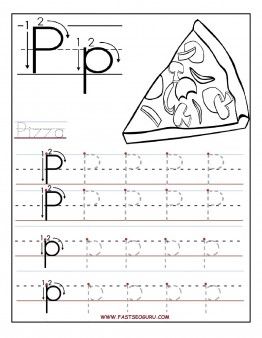 Discover fun letter p tracing worksheets for preschool