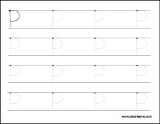 Letter p writing and coloring sheet