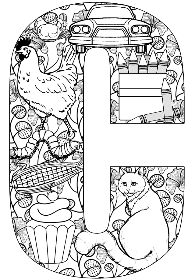 Printable letters abc coloring pages make learning the alphabet fun â