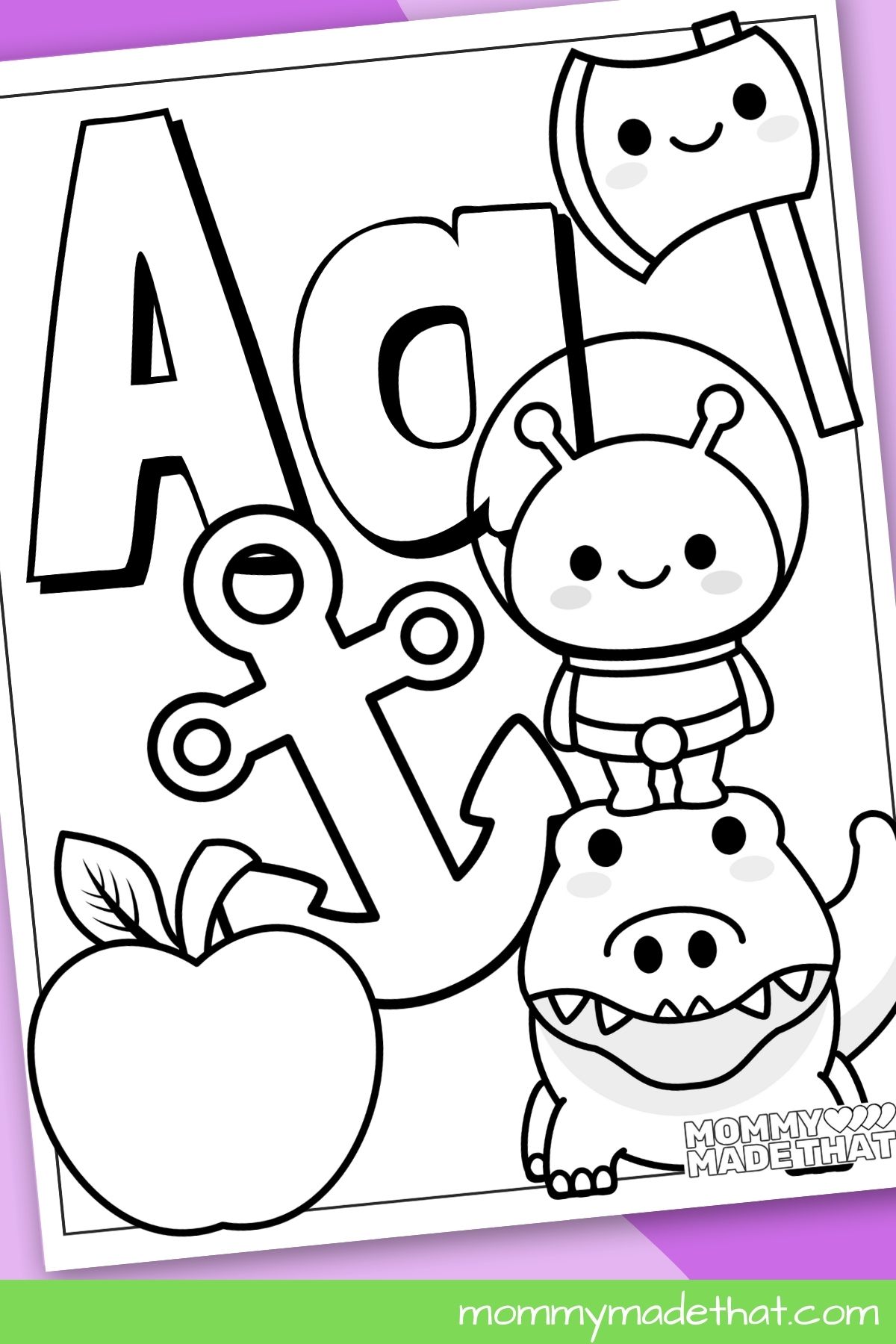 Letter a coloring pages tons of free printables