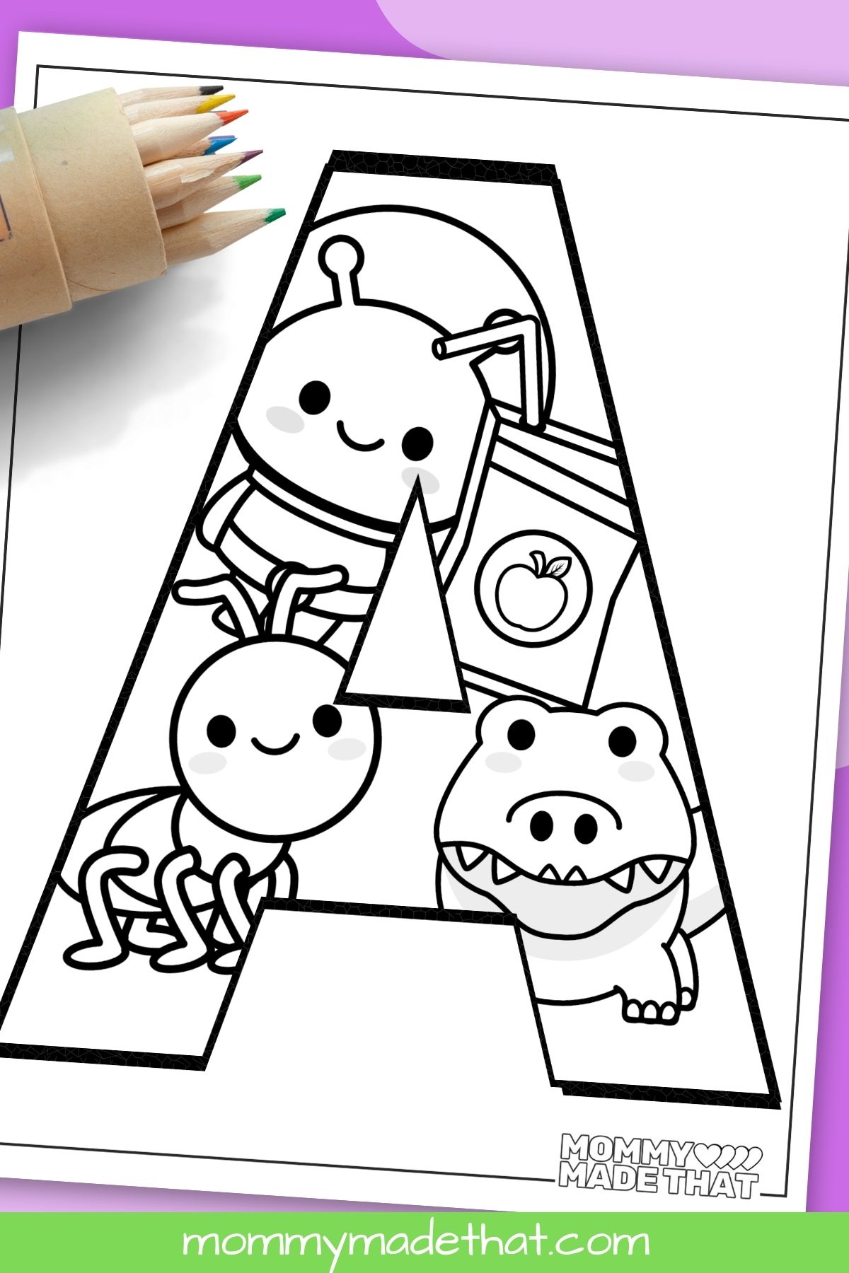 Letter a coloring pages tons of free printables