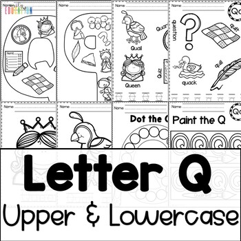 Letter q worksheets